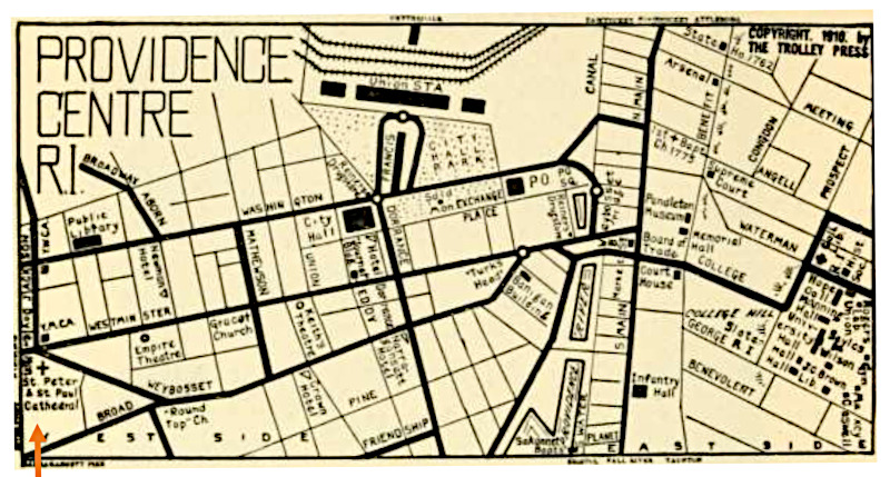 Map of Providence, R.I.