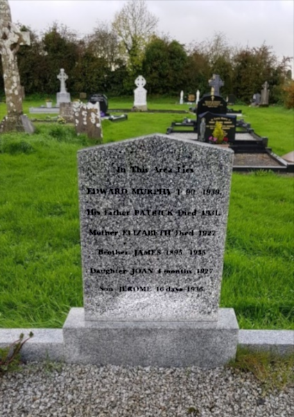 Edward Murphy headstone, Old Latlurcan Cemetery