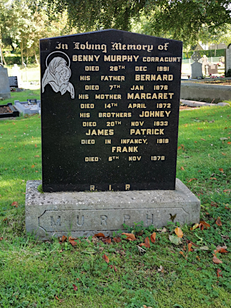 Gravestone of Bernard, son of John Murphy