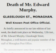 Edward Murphy Obituary